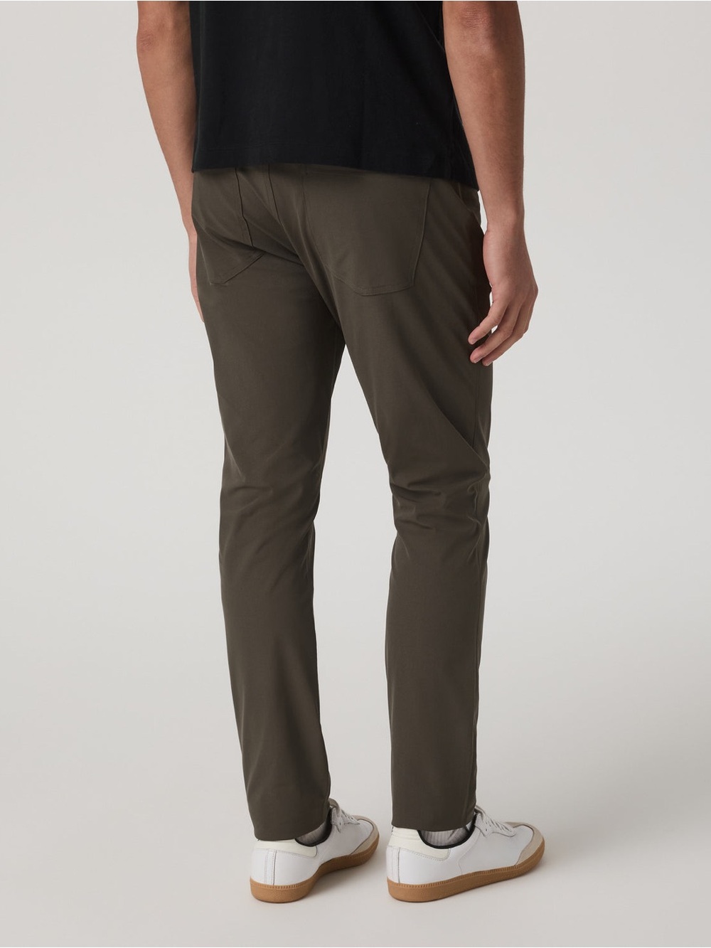 Vuori Meta Pant Athletic Slim Fit 32” Dark Oregano Green Stretch Performance - Picture 3 of 11